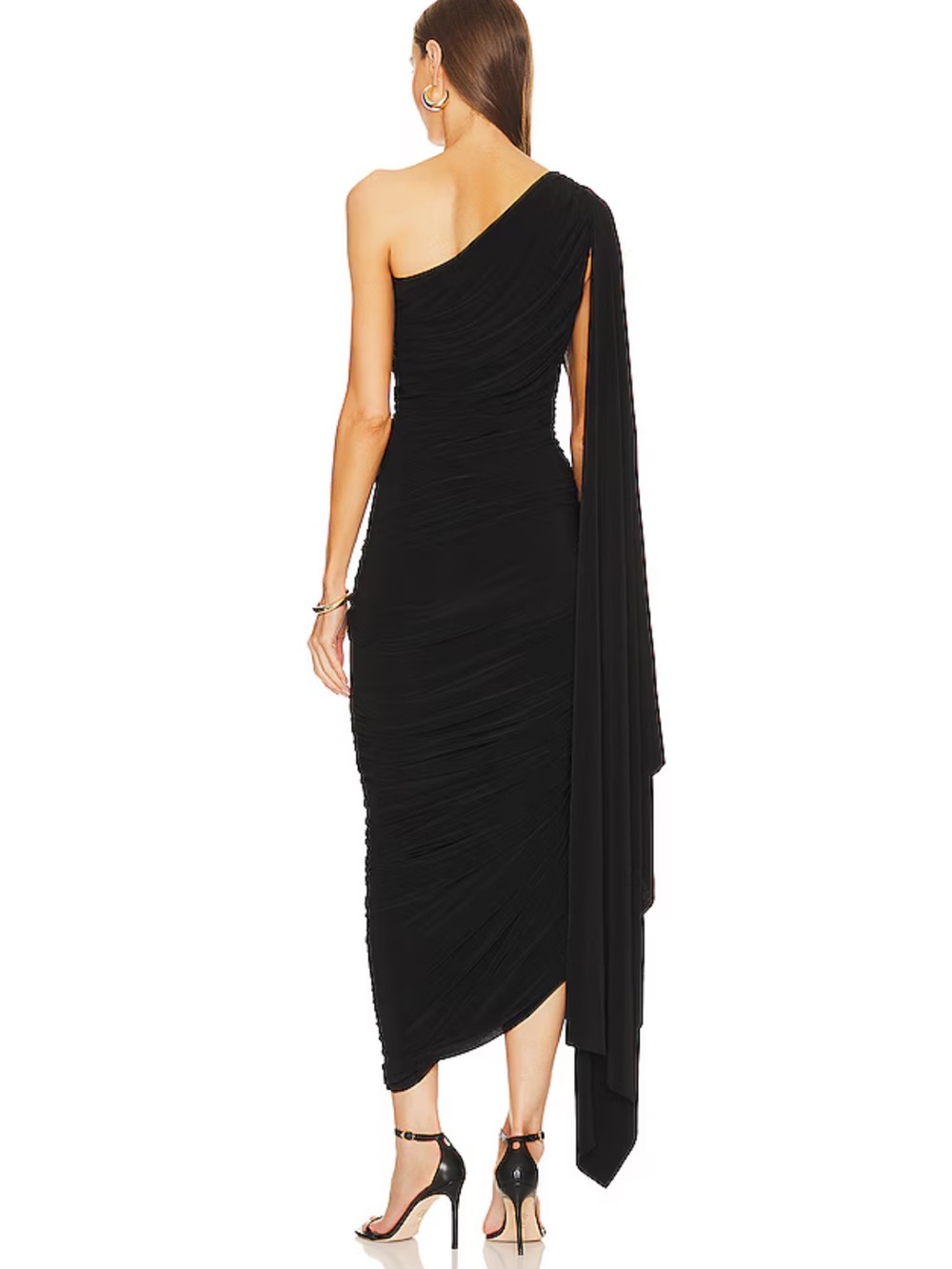 Norma Kamali Diana Gown W/ Sleeve - Picture 3 of 5